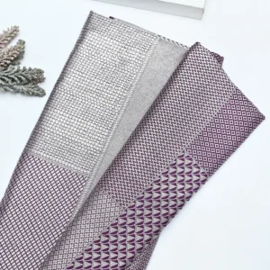 Mauve Purple Brocade Katan Silk Handwoven Banarasi Saree