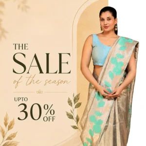 Banarasi Tissue With Maharani